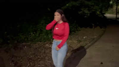 peeing and piss pants outdoors