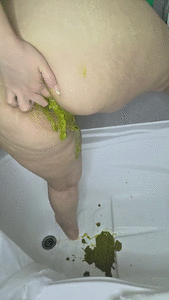 in the shower