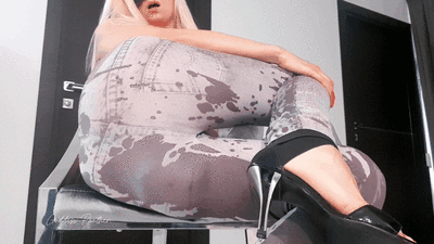 Huge Bulge In Tights