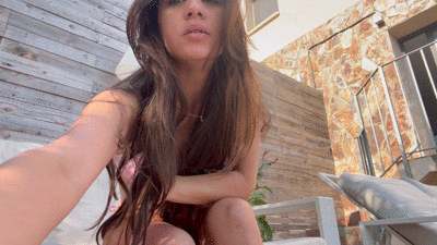 Clean my turd on the terrace