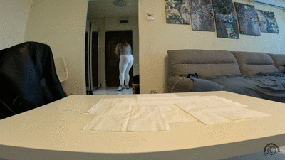 Rush Home Poop Desperation On Table