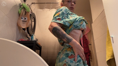 Clogging the toilet