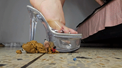 Giant Poop on and crush little people