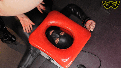 Inescapably Trapped in Toilet Chair and Used