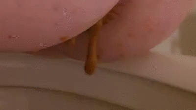 closeup mushy diarrhea w/ verbal humiliation