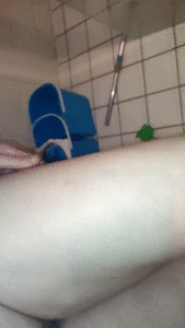 Secret dirty vid in friend's bathroom, ultra close up pissing, constipated shitting with a dripping wet pussy.