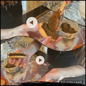 VIDEO FILLING CHOCOLATE COOKIES